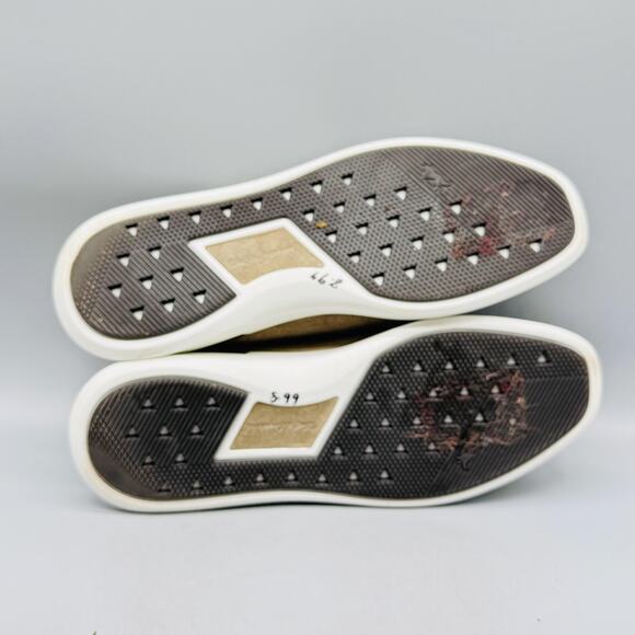 Wolf & Shepherd Shoes Mens 7 Brown Suede Crossover Penny Loafer Sneakers Casual main image 4